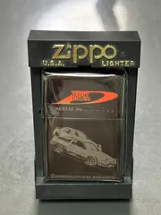 【激安】zippo 頭文字 D 藤原拓海 希少ゾロ目 NO.0011 限定品 両面デザイン 年代物 2001年製 INITIAL