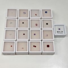보석 광물 표본 묶음 판매 젬스톤 표본 루스 표본 천연석? 탄생석 자수정 루스 액세서리 부품 케이스 포함 탄생석 c
