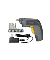 【送料無料】☆新品☆【家具の組立これ一台】アイリスオーヤマ 充電式電動ドライバー USB充電可能 LEDライトで手元も明るく JDD