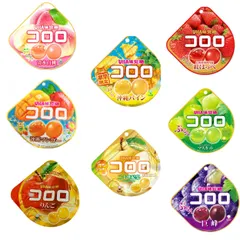 【即納】コロロ グミ 8種 詰め合わせセット 食べ比べ 巨峰 シャインマスカット 清水白桃 富良野メロン 沖縄パイン 二十世紀梨