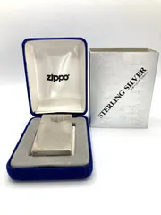 【激安】ZIPPO ジッポー SILVER950 銀製アウターケース 箱付き