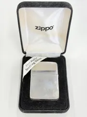 【激安】B-1212　Sterling silver刻印　レプリカ　ZIPPO/ジッポー　2015年製　オイルライター　ライター