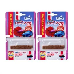 キョーリン ひかりベタ ２ｇ×２個 お一人様７２点限り  アウトレット