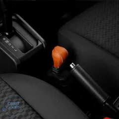 スズキ Suzuki ジムニーノマド Jimny Nomade 2025年モデル 4WD切替レバー用レザーカバー 1点 ｜在庫あり
