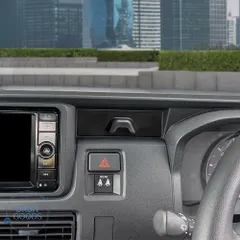 【即納】ダイハツ Daihatsu アトレー ATRAI 2021年モデル メーター横収納トレイ 1点 マットブラック ABS製