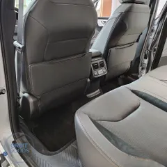 中古 スバル Subaru フォレスター FORESTER 2025年モデル 前席シートバックキックガード 2点セット ブラッ 即納