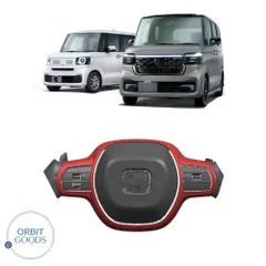ホンダ Honda N-BOX JF5 JF6 2023年10月以降 ステアリング装飾フレーム ABS製 1枚 ピアノブ セール