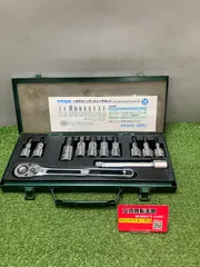 【中古品】【0936】ASAHI 12.7sqヘキサゴンソケットレンチセット VX-4000　ITNBKN82X03M 新着