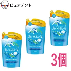 海のうるおい藻 うるおいケアリンスインシャンプー 詰替用 380ml ×3個｜在庫あり