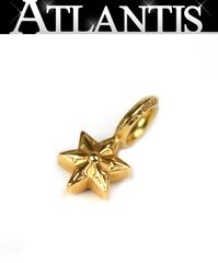 CHROME HEARTS 銀座店 クロムハーツ 22K 6Pスター スタック V2 チャーム ペンダント トップ メンズ ゴールド 105016