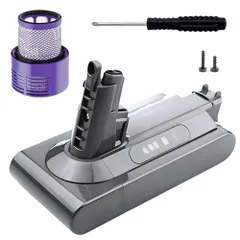 【送料無料】★新品★ダイソン互換 V10 SV12 バッテリー 掃除機 交換用バッテリー 4000ｍAh 長寿命電池 日本企業 過電