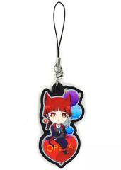 중고 雑貨 オペラ ラバーストラップ 「ひこ 쿠지 魔入りました!入間くん～ふわふわデビル～」 ベト賞