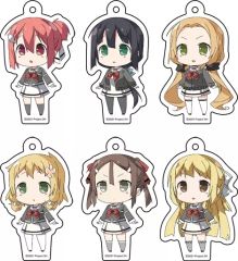 중고 雑貨 全6種セット 「結城友奈は勇者である -大満開の章- デフォルメアクリルキーホルダーコレクション」
