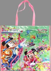 중고 雑貨 集合 ショッピングバッグ 「ミッキーとダッフィーのスプリングヴォヤッジ2014」 東京ディズニーシー限定