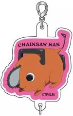 중고 雑貨 ポチタ ピンク 「 체인소맨 つながるアクリルチャーム ポチタがいっぱいver」
