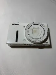 【激安】3502 Nikon COOLPIX P340 ホワイト ジャンク品 デジカメ【コ】