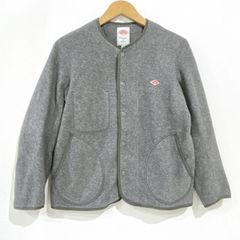 DANTON ダントン FLEECE COLLARLESS JACKET フリース カラーレス ジャケット JD-8911 サイズ34 レディース ※中古