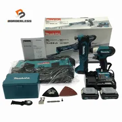 【激安】☆未使用品☆makita マキタ 10.8V コンボキット CK1007 (TD110D+TM30D) バッテリー2個 