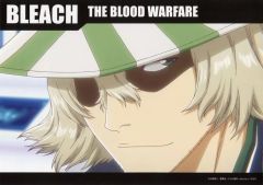 중고 ポスター A3ポスター 浦原喜助 「BLEACH THE BLOOD WARFARE -REVIEW EVENT-」 コンの超BIGガラポン B賞