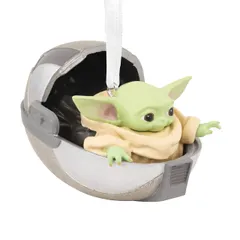 【送料無料】Hallmark クリスマスオーナメント スターウォーズ:マンダロリアン ホバリングプラム 