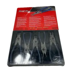 Snap-on スナップオン スナップリングプライヤー 5点セット PAKLD204 ブルー 送料無料