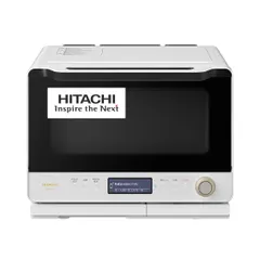 【激安】日立 オーブンレンジ ヘルシーシェフ 30L MRO-W1A W フロストホワイト 300℃2段式ワイドオーブン ボイラ