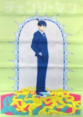 중고 ポスター 早川アキ 「 체인소맨 フェア in JUMP SHOP B3ファブリックポスターコレクション」