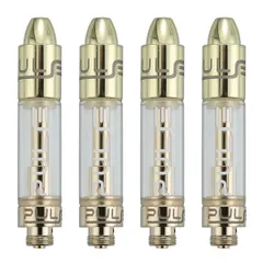 【送料無料】アトマイザー PULSE ゴールド 0.8ML 510互換 4本セット