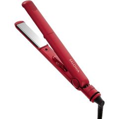 SALONIA サロニア ヘアアイロン ストレートへアアイロン シャンパンレッド 24mm SAL25126XRpms