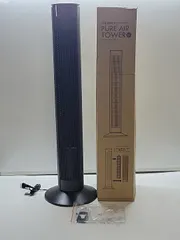 中古 【ほぼ新品・2026年製】大風量DC タワーファン PUREAIR TOWER DC ピュアエアタワーDC QUADS  即納