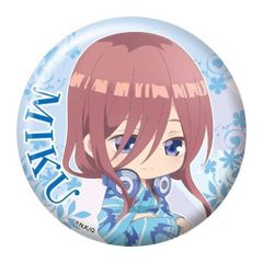 中野 三玖 五等分の花嫁 トレーディングおっきめ缶バッジ 中野三玖浴衣ver グッズ 缶バッジ カンバッジ 缶バッチ カンバッチ
