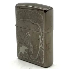 【期間限定】FA864【火花確認済み】zippo オイルライター HUNTING WORLD #150 ブラックアイス