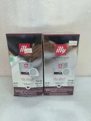 【期間限定】2点セット illy(イリー) ブレンド ポッド 個包装 ダークロースト (インテンソ) 18個 44mm POD ..