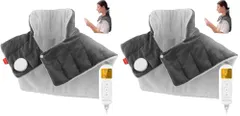 中古 Comfytemp 電気肩パッド 肩 あたため 電気ホットマット 9段階温度調整 11段階タイマー機能付き 電気マット  即納