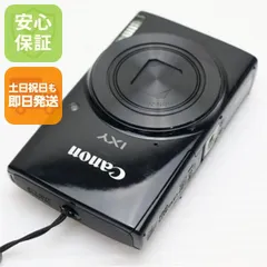 美品 IXY 190 ブラック 即日発送 コンデジ Canon 本体 土日祝発送OK｜在庫あり