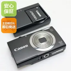中古 新品同様 PowerShot A2300 ブラック 即日発送 デジカメ Canon デジタルカメラ 本体 土日祝発送OK 即納