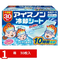 【即納】アイスノン 冷却シート レギュラーサイズ 30枚入 4902407024763 /