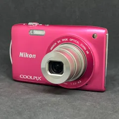 T8689 【 通電確認済み 】 Nikon ニコン COOLPIX S3300 ピンク コンパクトデジタルカメラ デジ セール