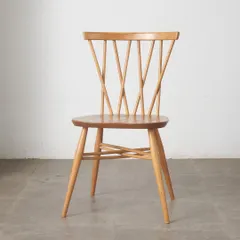 【送料無料】レア ercol ラティスドチェア アーコール 英国 ヴィンテージ クロスバックチェア エックスバックチェア ダイニング