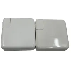 【期間限定】Apple 61W USB-C Power Adapter 純正品 アップル充電器 A1947/A1718 2個セット 