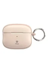【期間限定】iFace First Class AirPods Pro 第1世代 専用ケース (カフェラテ)【カラビナ付き アイフェ