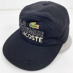 LACOSTE/ラコステ キャップ M 56.5cm ネイビー/紺 LA CHEMISE LACOSTE 刺繍 ワニロゴ 帽子[OV00923]
