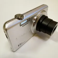 【期間限定】デジカメ　動作確認済　CASIO EXILIM EX-Z900 シルバー  オールドコンデジ　　レトロ　かんたん操作