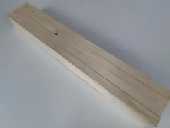 【即納】ホワイトウッド　角材 8本セット　DIY