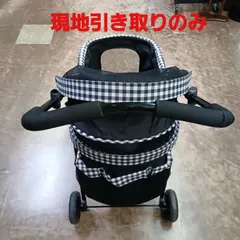 【送料無料】現地引取 GEXわんわんカート ペットカート ギンガムチェック ke1021-23 2f