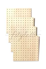 有孔ボード ペグボード DIY パンチングボード 27.5×27.5cm ｜在庫あり