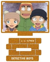 【中古】アクリルスタンド・アクリルパネル 5.少年探偵団 「名探偵コナン 場面写トレーディングメタリックミニアクリルスタンド 少年探偵団collection」