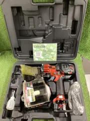 中古 【中古A】MAX(マックス) 90㎜高圧コイルネイラ マイスターレッド HN-90N5(D)-R IT60F4ECEWU 即納