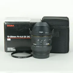 【即納】[良品 | フィルター付] SIGMA 10-20mm F4-5.6 EX DC (ソニーA用) | SONY Aマウン