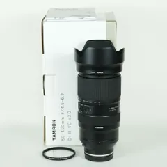 [美品 | 高級フィルター付] TAMRON 50-400mm F/4.5-6.3 Di III VC VXD (Mod アウトレット